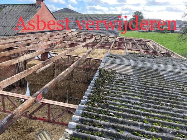 asbest verwijderen, dakwerken - afbeelding 1